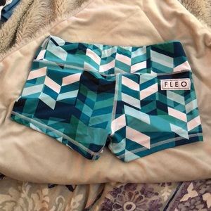 Chevron Fleo shorts